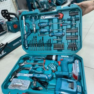 TALADRO INALAMBRICO 1/2 66N/20V + KIT HERRAMIENTA 165 PZS + 1 CARG + 1 BAT 2AH TOTAL UTHKTHP11652_15138