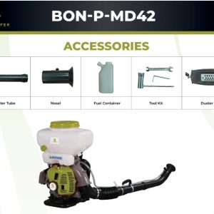 Fumigadora Pulverizadora de Mochila Bonhoeffer 26CC Motor 2T - SKU 16193 REF _16193