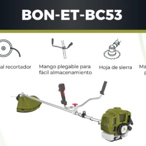 Desbrozadora de Mochila Bonhoeffer BON-P-BP-BC53 53CC - SKU 16065 - Ref 16065