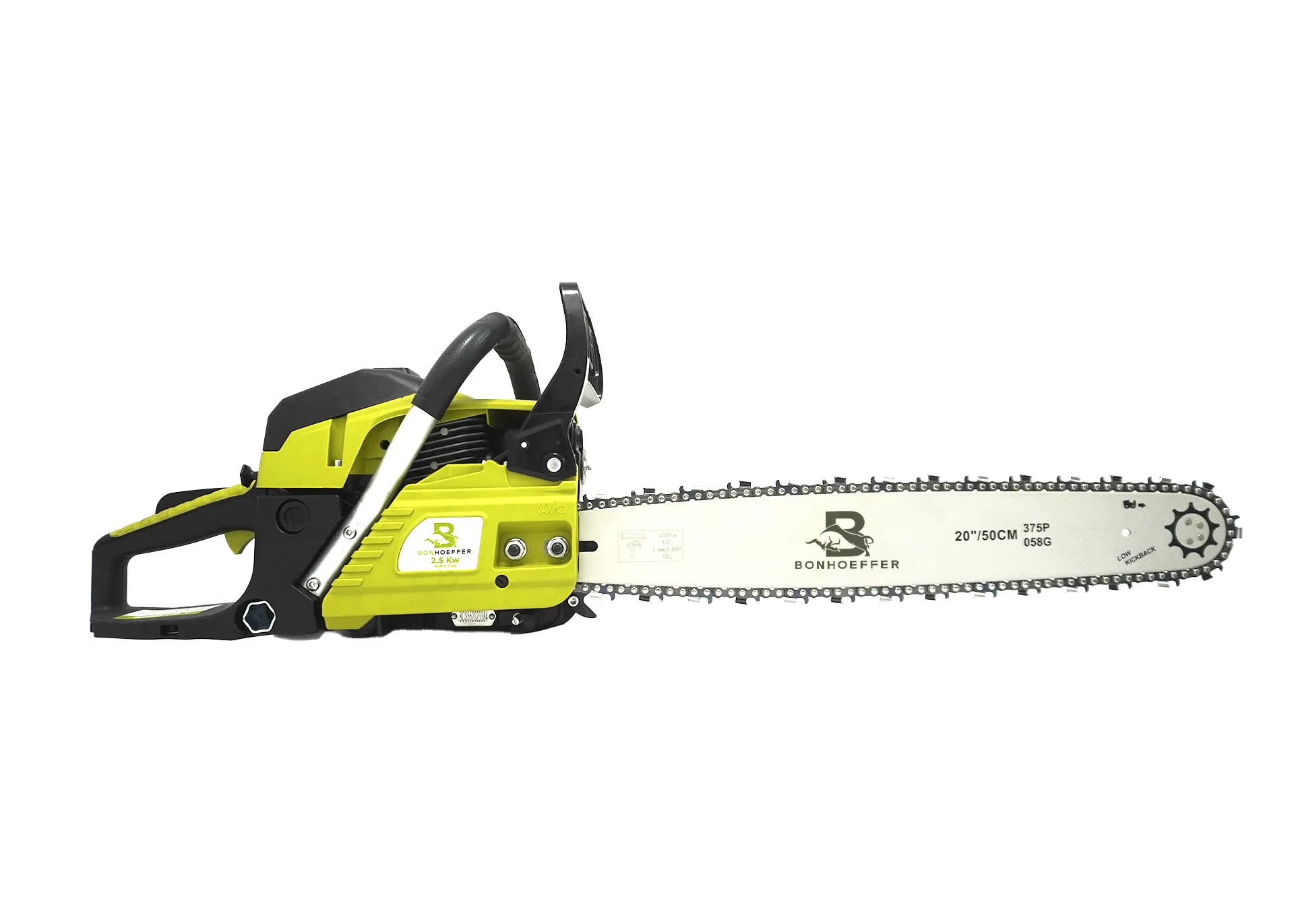 Motosierra Bonhoeffer CS55 – 55cc 3.4HP Barra 20″ Corte Profesional | Equipos360